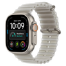 Apple Watch Ultra 4 GPS + Cellular 49mm Natural Titanium Case with Translucent Gray Ocean Band