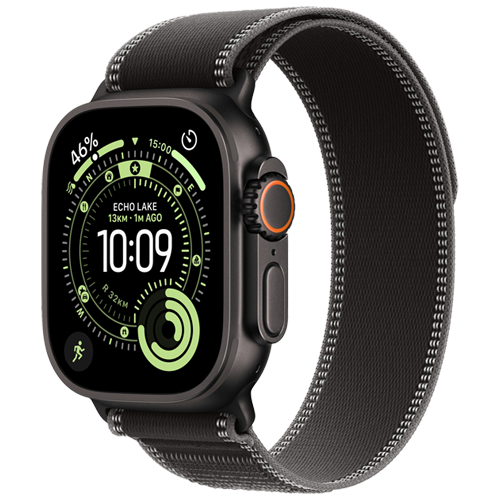 Apple Watch Ultra 3 GPS + Cellular, 49mm - Titanium Case with Trail Loop
