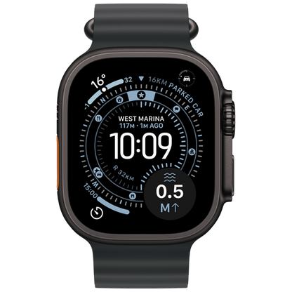 Apple Watch Ultra 3 GPS + Cellular, 49mm - Titanium Case with Ocean Band
