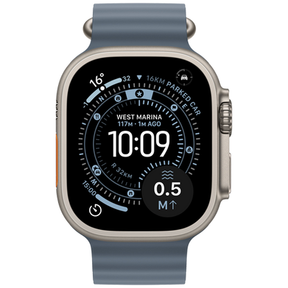 Apple Watch Ultra 3 GPS + Cellular, 49mm - Titanium Case with Ocean Band