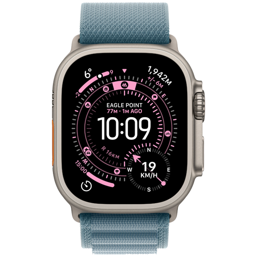 Apple Watch Ultra 3 GPS + Cellular, 49mm - Titanium Case with Alpine Loop