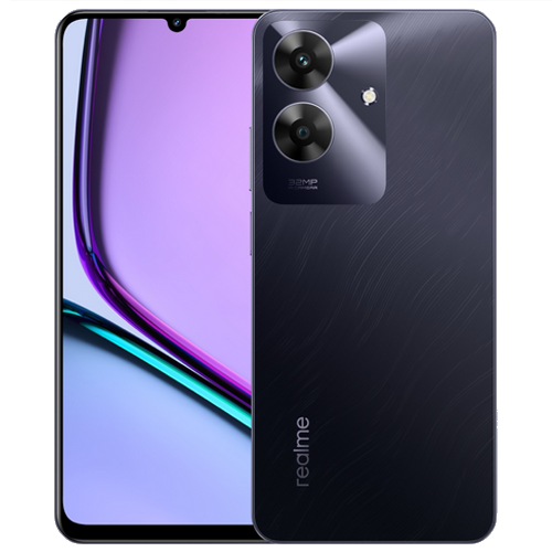 realme Note 60 (4GB+8GB/128GB) - Marble Black