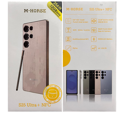 M-HORSE S25 ULTRA+ NFC (4GB+8GB/256GB)