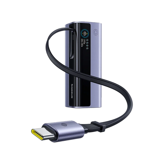baseus EenterGeek GR11 20000mAh 145W Ultra Fast Charging Power Bank With Retractable Cable