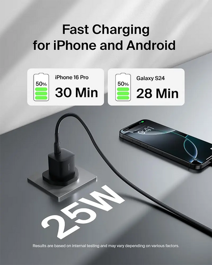 Belkin BoostCharge USB-C Wall Charger 25W