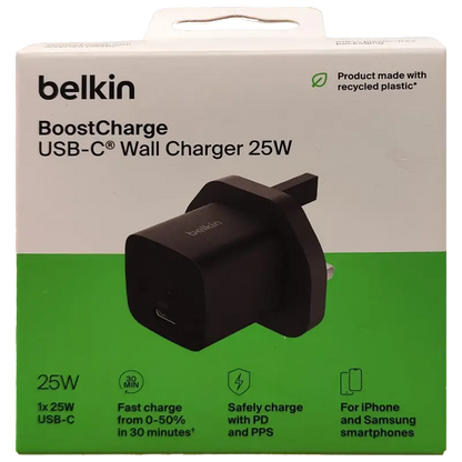 Belkin BoostCharge USB-C Wall Charger 25W