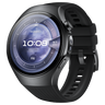46mm Black Fluoroelastomer Strap