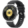 Black Fluoroelastomer Strap 41mm
