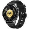 Black Fluoroelastomer Strap 46mm