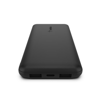 Belkin 10000 mAh BoostCharge Power Bank 10K | USB-A to USB-C cable