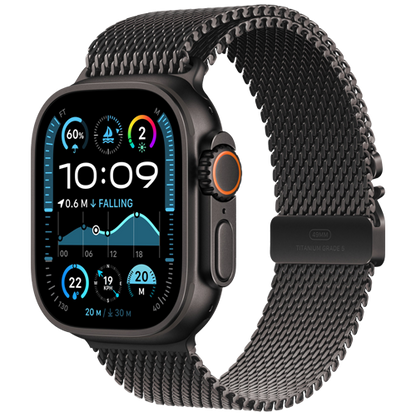 Apple Watch Ultra 2 GPS + Cellular 49mm with Milanese Loop (Middle East Version)