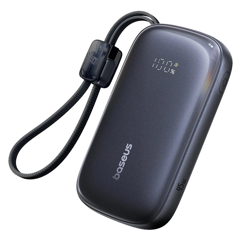 baseus Enerfill FC21 Qpow3 20000mAh 45W Detachable Cable Power Bank