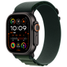 Titanium Black Case with Alpine Loop Small - Dark Green