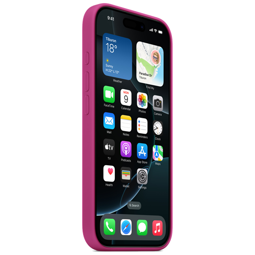 iPhone 16 Pro Silicone Case with MagSafe