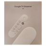 Google TV Streamer (4K) with Voice Remote - 32 GB | Porcelain