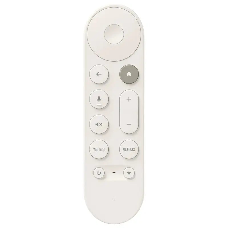 Google TV Streamer (4K) with Voice Remote – 32GB Storage, Porcelain