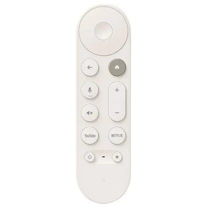 Google TV Streamer (4K) with Voice Remote – 32GB Storage, Porcelain