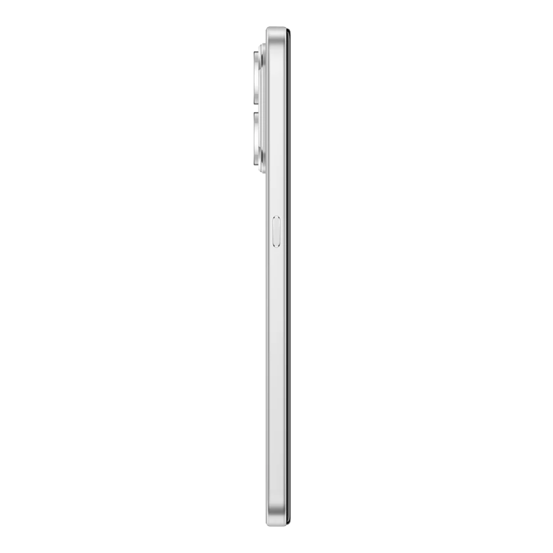 HONOR X7e Plus 5G Meteor Silver slim side profile view