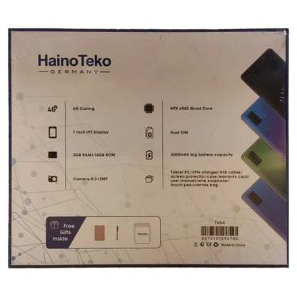 Haino Teko Germany Tab 4 7-Inch 4G Calling Tablet (2GB RAM + 16GB Storage)