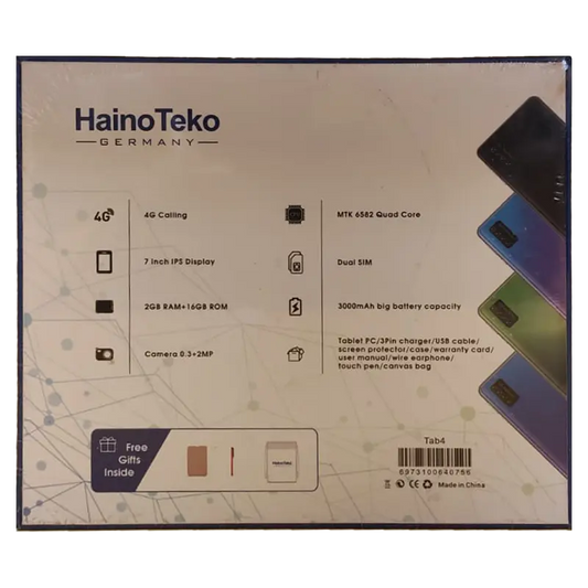 Haino Teko Germany Tab 4 7-Inch 4G Calling Tablet (2GB RAM + 16GB Storage)
