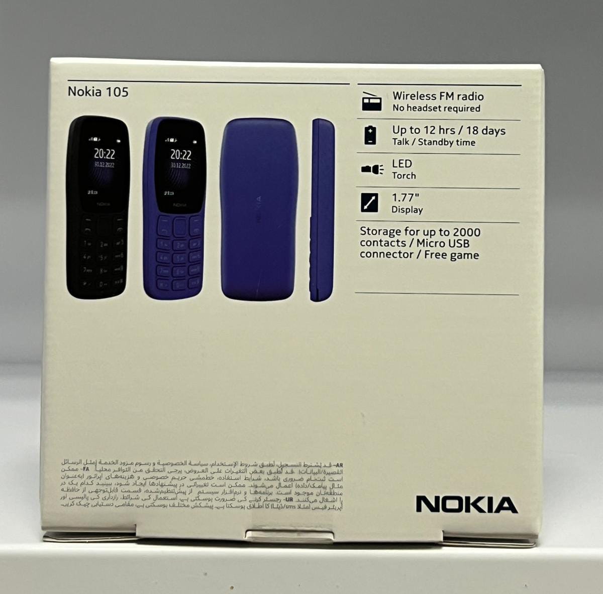 Nokia 105 Classic (TA-1416 DS) [without Adapter]