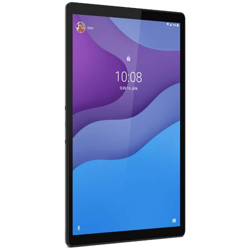 Lenovo Tab M10 HD 4G LTE Voice 10.1-inch Portable Tablet Computer (2GB+32GB) with Folio Case + Screen Protector included