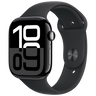Aluminum Jet Black Case with Sport Band S/M - Black