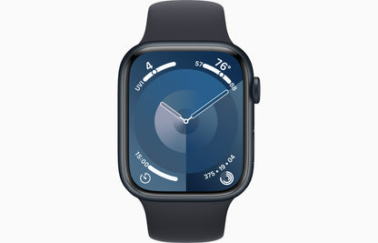 Apple Watch Series 9 45mm Midnight Aluminium Case with Midnight Sport Band M/L GPS + Cellular (MRMD3QA/A)
