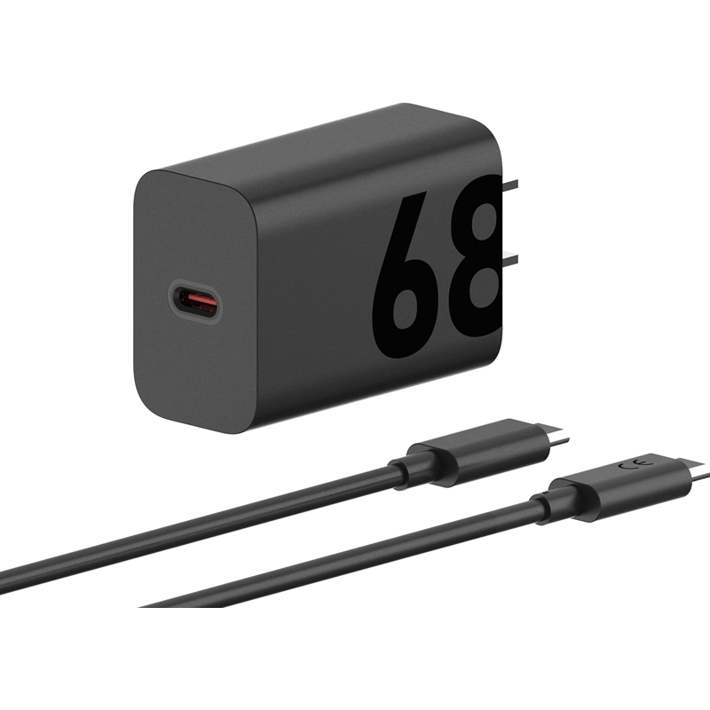 Motorola TurboPower 68W Wall Charger with 6.5 Amp USB-C Cable