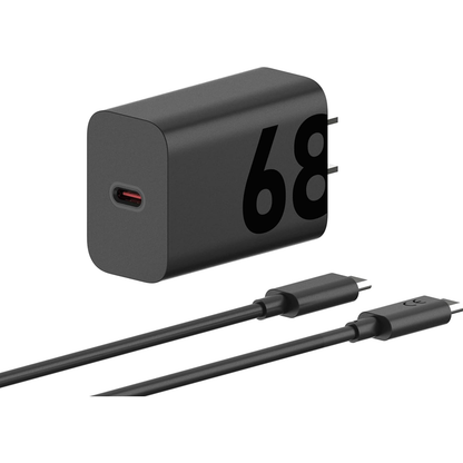Motorola TurboPower 68W Wall Charger with 6.5 Amp USB-C Cable