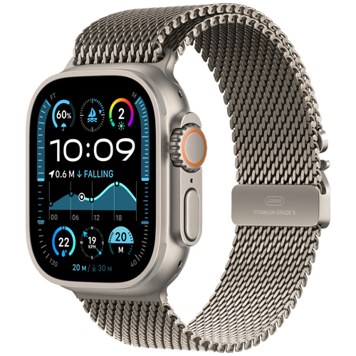 Apple Watch Ultra 2 GPS + Cellular 49mm with Milanese Loop (Middle East Version)