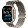 Titanium Natural Case with Milanese Loop Small - Natural