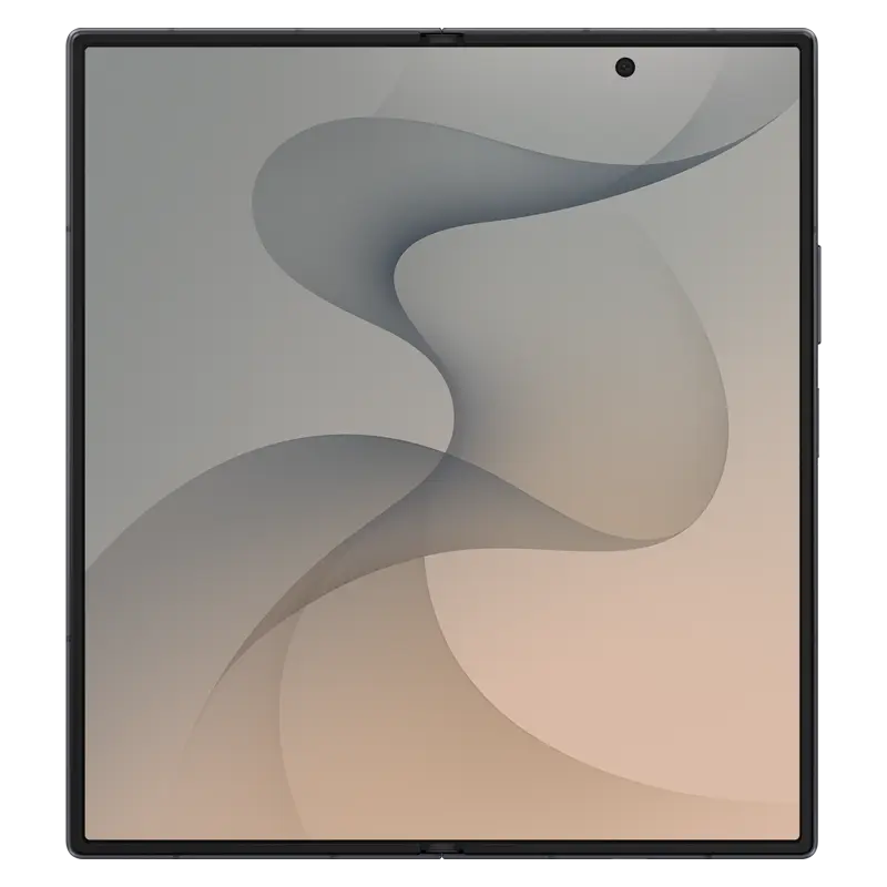 Samsung Galaxy Z Fold8 Ultra Graphite main 8-inch foldable AMOLED display open front view