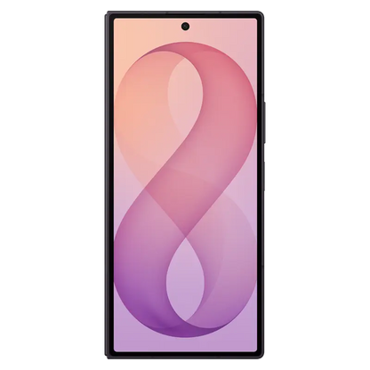 Samsung Galaxy Z Fold8 Ultra Violet Shadow front view showing the cover display