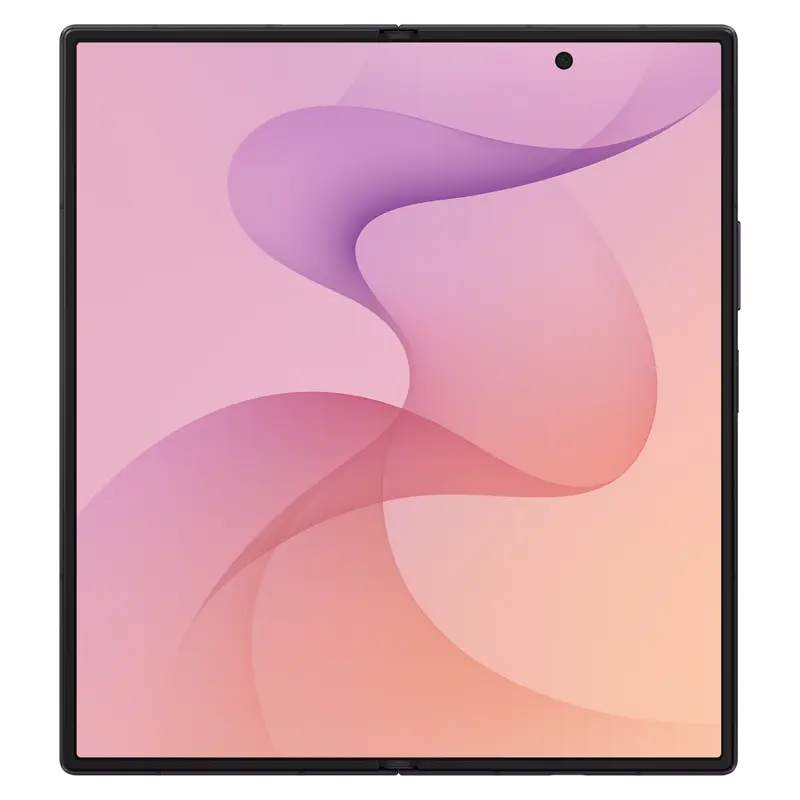 Samsung Galaxy Z Fold8 Ultra Violet Shadow main 8-inch foldable AMOLED display open front view