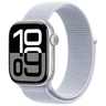 Aluminum Silver Case with Sport Loop - Blue Cloud