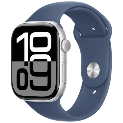 Apple Watch Series 10 GPS + Cellular 46mm with Sport Band - (Middle East Version)
