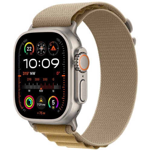 Apple Watch Ultra 2 GPS + Cellular 49mm with Alpine Loop (Middle East Version)