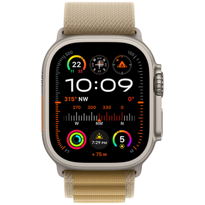 Apple Watch Ultra 2 GPS + Cellular 49mm with Alpine Loop (Middle East Version)