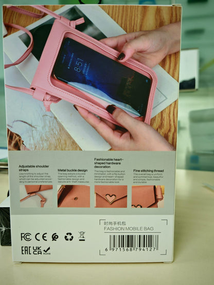 Fashion PU Artificial Leather Sling Shoulder Handbag Small Wallet Purse Cell Phone Crossbody Bag for Women