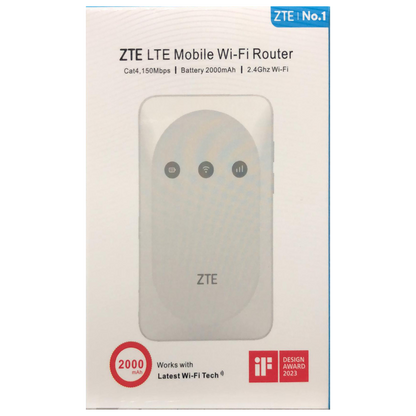 ZTE Portable 4G LTE Mobile Wi-Fi Unlocked Router (MF935N)