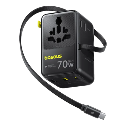 Baseus EnerCore CG11 Universal Travel Adapter 2AC+2U+2C 70W