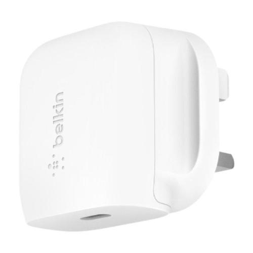 belkin BoostCharge USB-C Wall Charger 20W For Apple Samsung Google and Other Fast Charge PD+PPS
