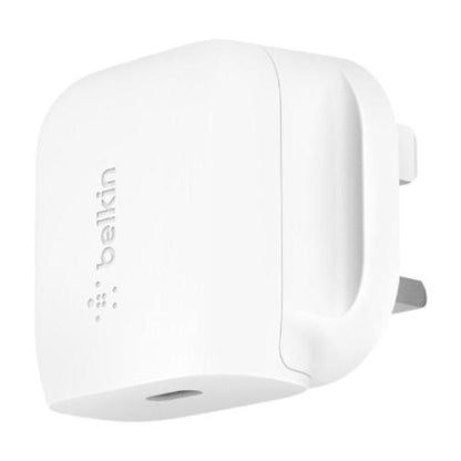 belkin BoostCharge USB-C Wall Charger 20W For Apple Samsung Google and Other Fast Charge PD+PPS