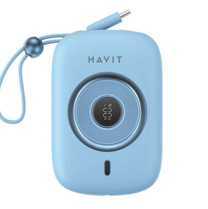 Havit Power Bank 10000mAh PD35W Fast Charge With USB-C Cable