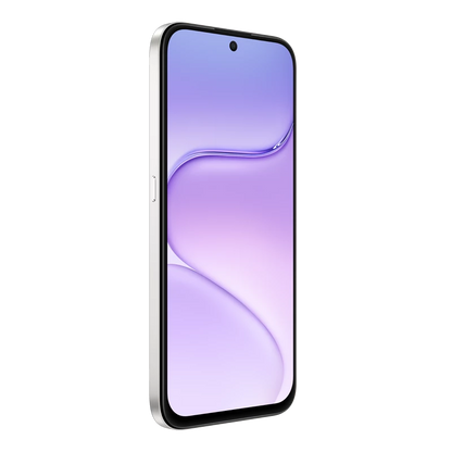 HONOR X7e Plus 5G Meteor Silver angled front view