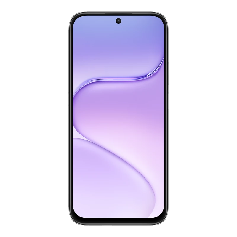 HONOR X7e Plus 5G Meteor Silver front display and screen view