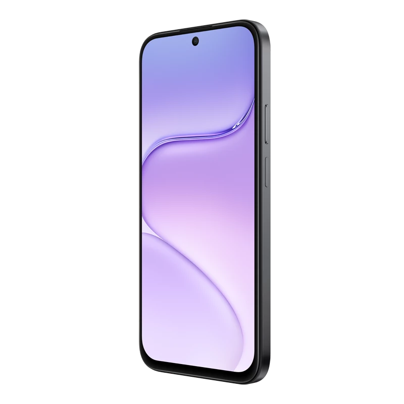 HONOR X7e Plus 5G Velvet Black side and front view