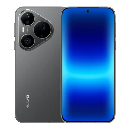 HUAWEI Pura 90s Pro 5G+ in mulberry-black showing the front and back design