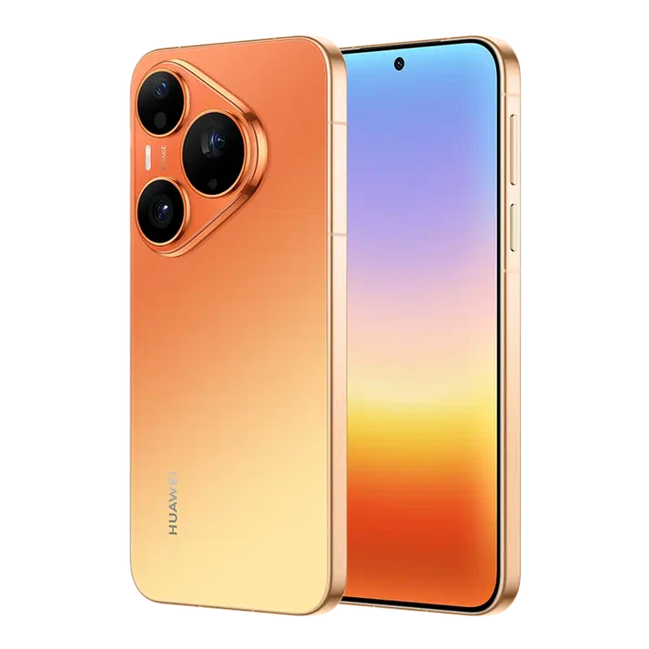 HUAWEI Pura 90s Pro 5G+ Orange Soda- front and back view